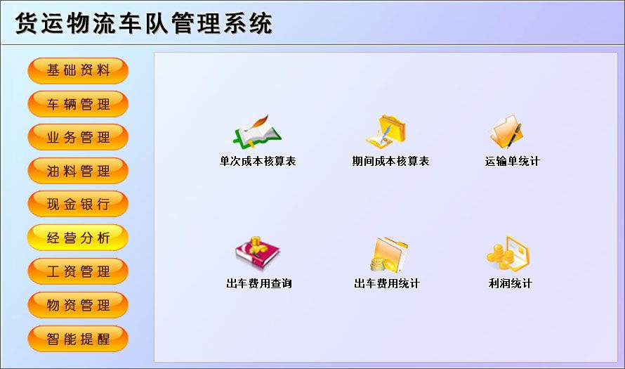 《货运物流车队管理系统》操作导航