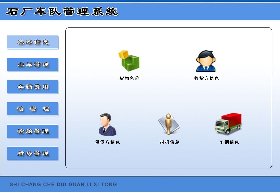 《石厂车队管理系统》操作导航